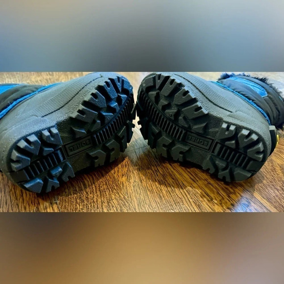 Sorel Toddler Commander Grip-Strap Fleece Snow Boots Size 4 - Picture 8 of 12